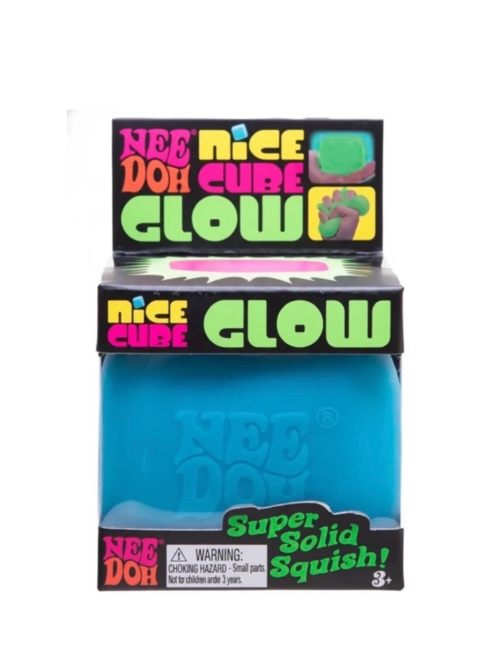 Needoh Nice Cube Glow - Blue